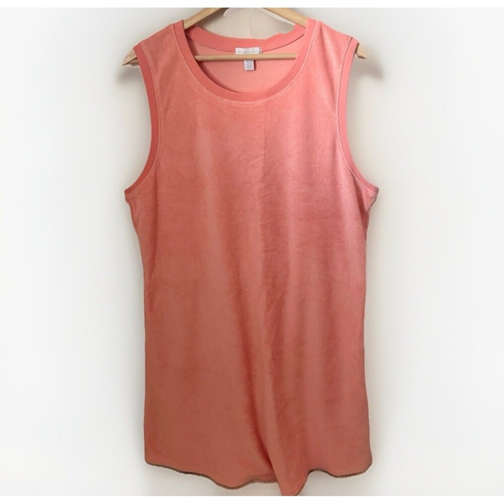 Beyond Yoga Dress XL Peach Out Of Town Mini In Terry Beach Tennis Pickleball